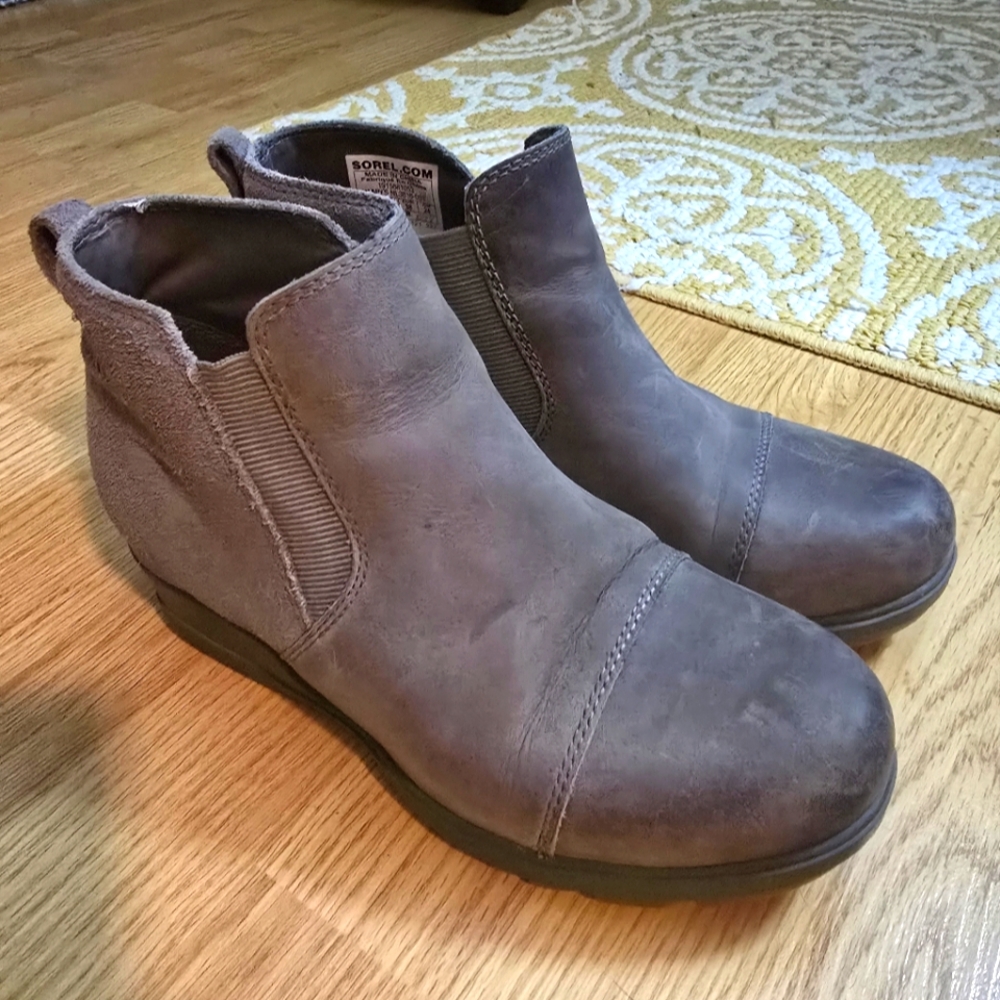 Sorel Gray Booties